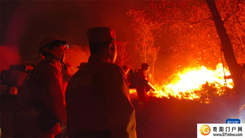 贵州多起森林火灾得到有效控制(图2) 贵州多起森林火灾得到有效控制(图2)