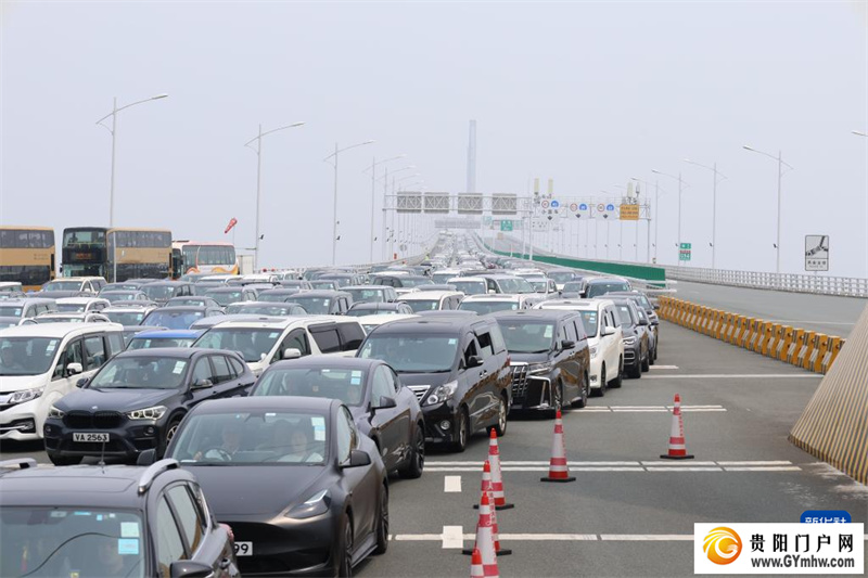 港珠澳大桥7天3次刷新车流量纪录(图1) 港珠澳大桥7天3次刷新车流量纪录(图1)