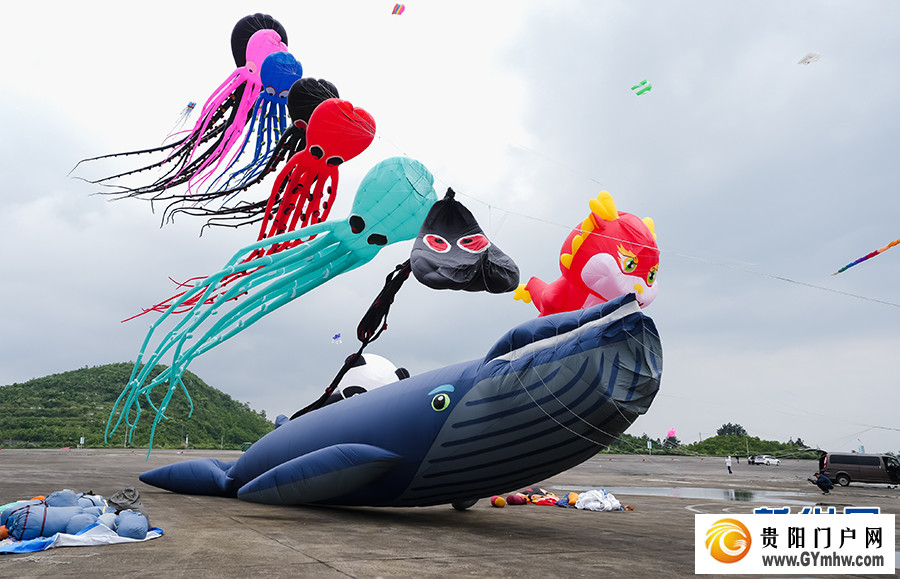 2024年贵阳白云国际风筝会暨全国风筝邀请赛举行(图5)