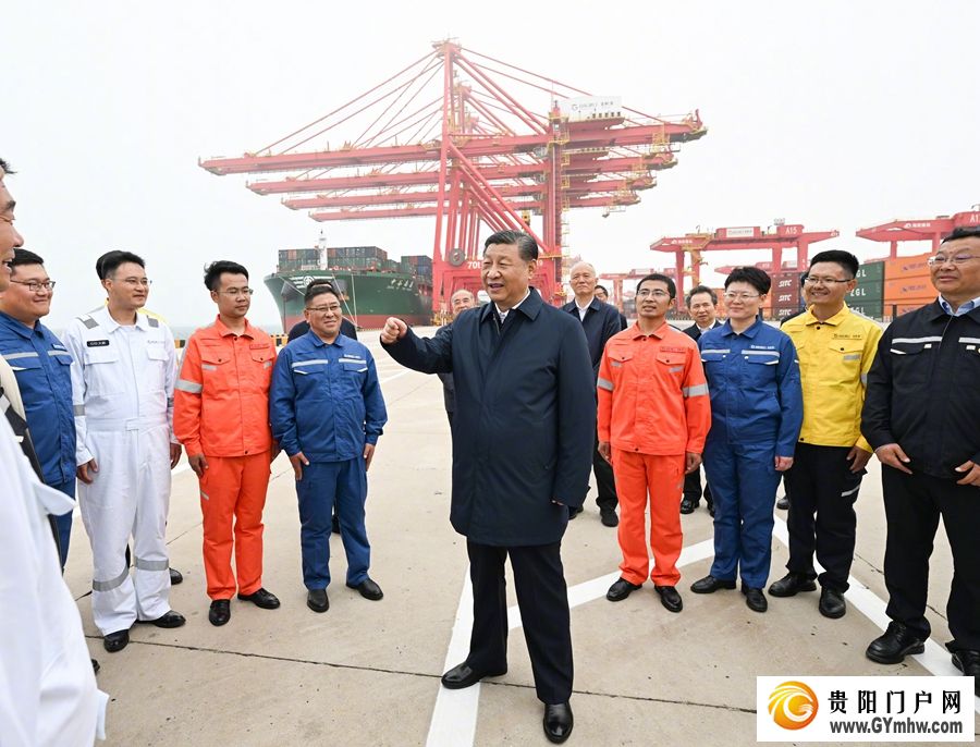 习近平在山东日照市考察调研(图4)