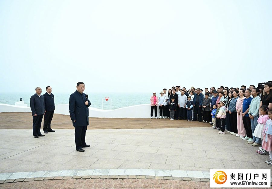 习近平在山东日照市考察调研(图8)