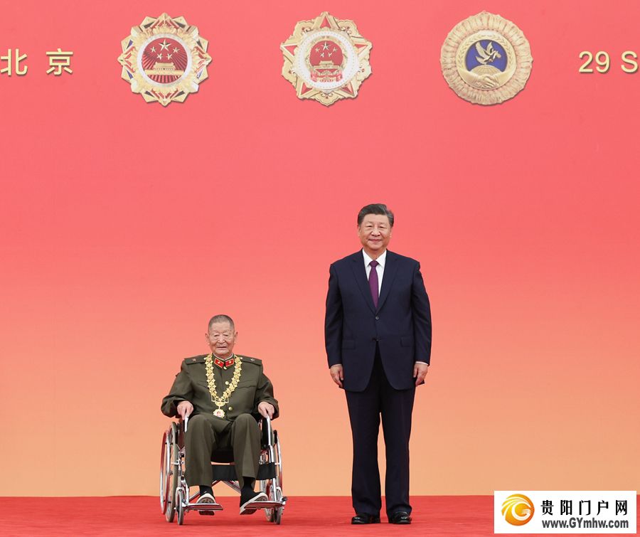 中华人民共和国国家勋章和国家荣誉称号颁授仪式在京隆重举行(图10) 中华人民共和国国家勋章和国家荣誉称号颁授仪式在京隆重举行(图10)