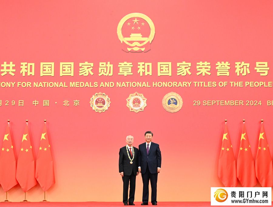中华人民共和国国家勋章和国家荣誉称号颁授仪式在京隆重举行(图23) 中华人民共和国国家勋章和国家荣誉称号颁授仪式在京隆重举行(图23)