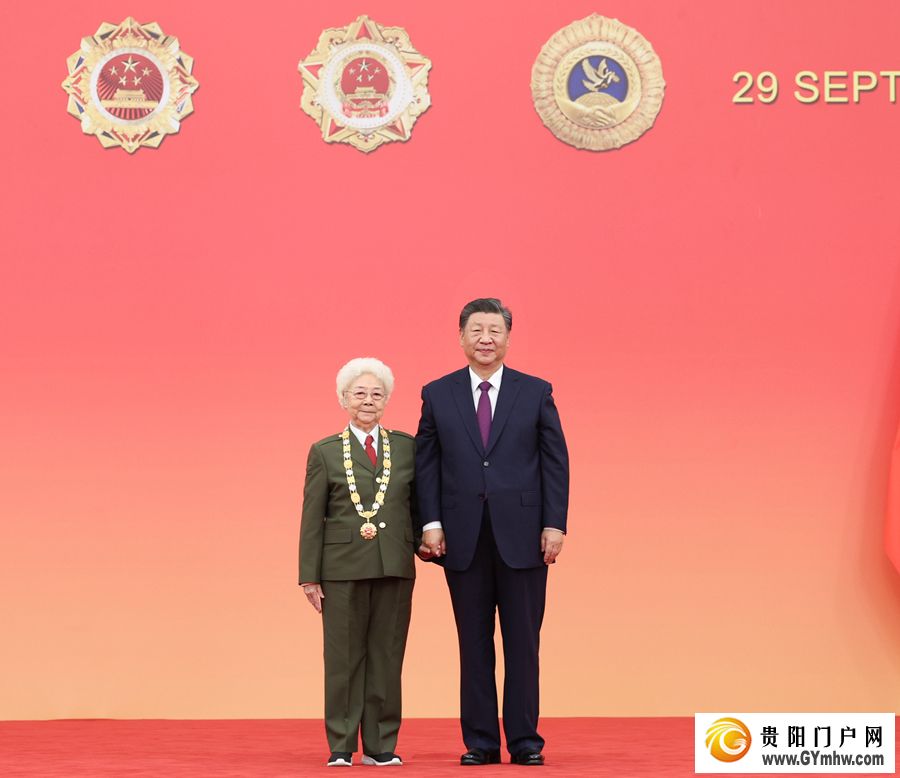 中华人民共和国国家勋章和国家荣誉称号颁授仪式在京隆重举行(图16) 中华人民共和国国家勋章和国家荣誉称号颁授仪式在京隆重举行(图16)