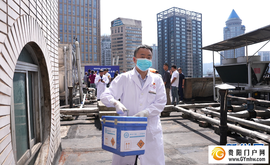 贵阳:无人机“空中速递”医疗检验标本 配送时效提升60%(图2) 贵阳:无人机“空中速递”医疗检验标本 配送时效提升60%(图2)